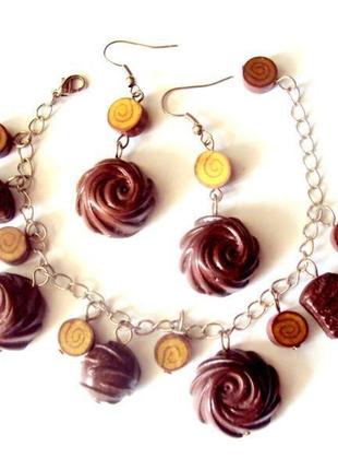 Комплект "шоколадные конфеты"