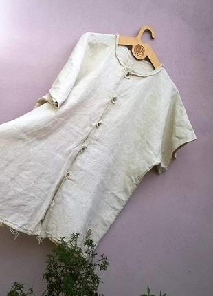 Рукотворна сорочка з домотканного полотна