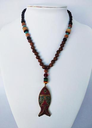 Тибетское ожерелье - амулет " благополучие "3 фото