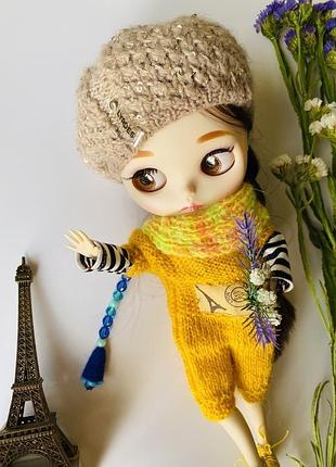 Берет для куклы блайз 2