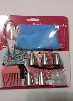 Силіконовий кондитерський мішок з кисточкою