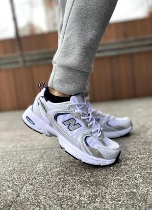 New balance 530 white&amp;blue