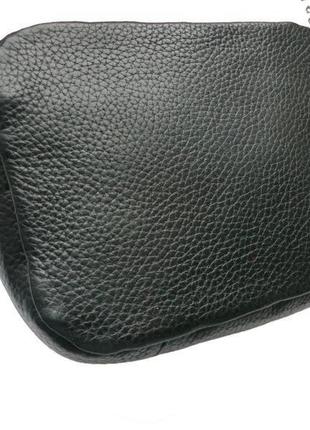 Женская кожаная сумка с натуральным мехом5 фото