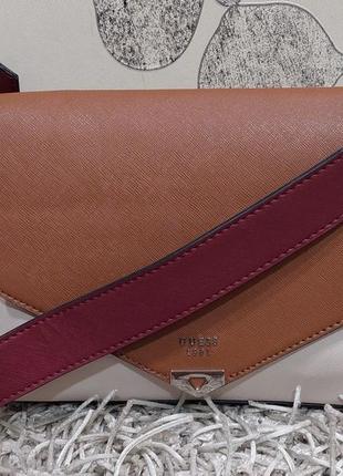 Шикарная женская сумка guess lottie мульти через плечо.