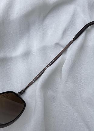 Оригинальные очки ray-ban rb 3216 (sport aviator) sunglasses6 фото