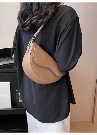 🪶 vintage єкошкіра сумка кроссбоди, менеджер, жіноча сумочка, маленька сумка,3 фото