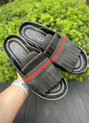 Gucci тапочки шлепанцы 38 размер гуччи