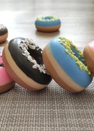 Мило ручної роботи пончики donuts3 фото