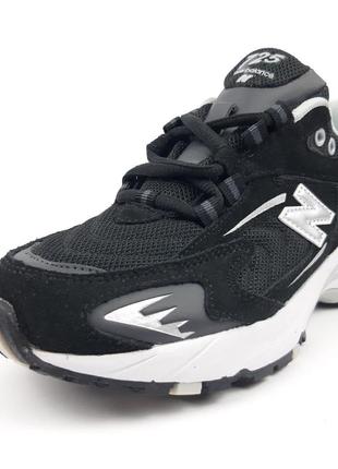 Кроссовки new balance 725 черные на белой8 фото