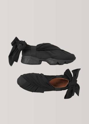 Ganni ebba sneakers black оригинальные кроссовки /10924/