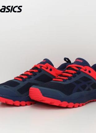 Бомбовые синие кроссовки asics p. 37,5 стелька 23,5 см