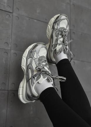 Жіночі кросівки xl white grey