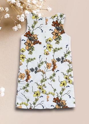 Яркий джинсовый сарафан zara 11/12 лет