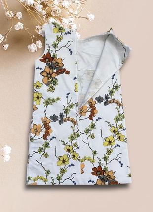 Яркий джинсовый сарафан zara 11/12 лет