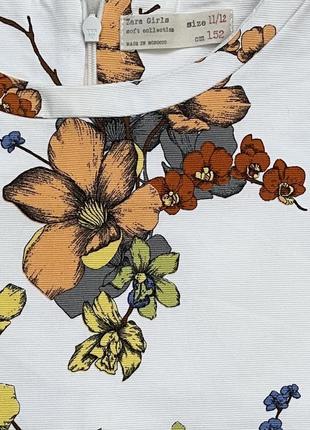 Яркий джинсовый сарафан zara 11/12 лет