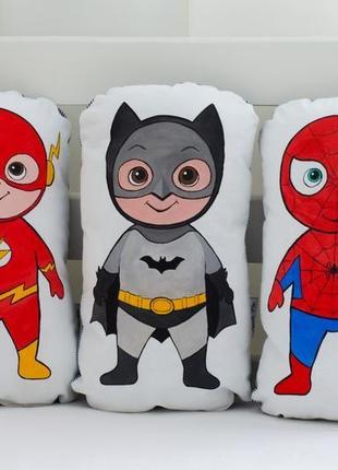 Подушка хлопковая “супергерой”1 фото