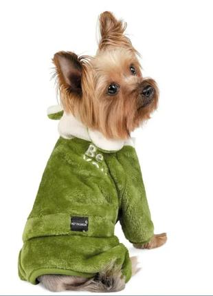 Костюм для собак pet fashoin alf оливка, м