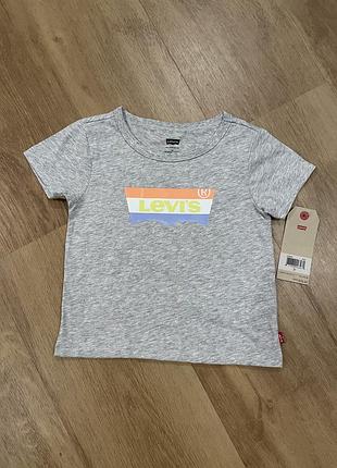 Новая футболка levi's 2-3 года 2