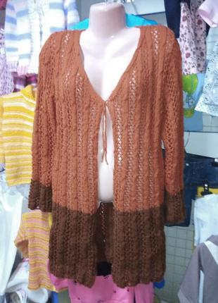 Легкий цветной кардиган