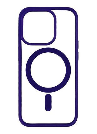 Чехол tpu colors magsafe apple iphone 12 / apple iphone 12 pro sierra blue