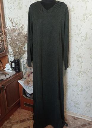 Платье абая тёплое bahar collection