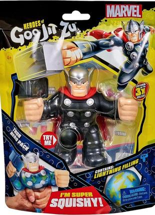 Фігурка гуджитсу тор heroes of goo jit zu marvel thor гуджитсу