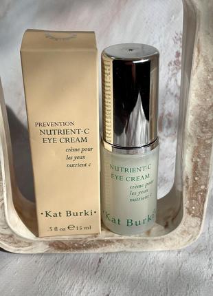 Інтентенсивний крем для шкіри навколо очей з вітаміном c kat burki nutrient c eye cream 15 мл