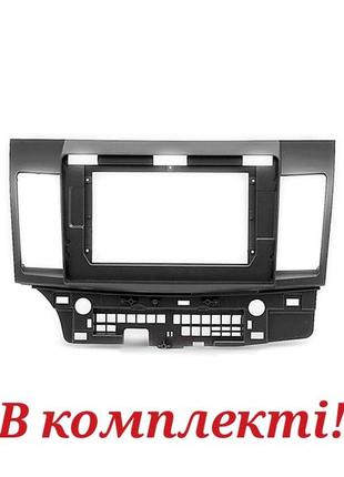 Магнітола android mitsubishi lancer x, 2/32, 4 ядра + рамка!8 фото