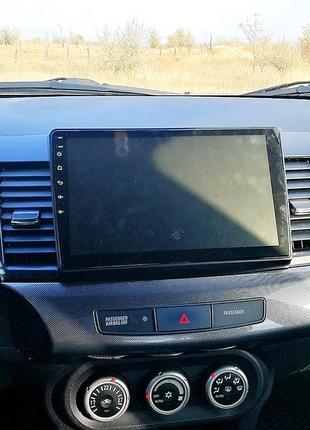 Магнітола android mitsubishi lancer x, 2/32, 4 ядра + рамка!7 фото