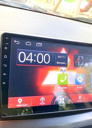 Магнітола android mitsubishi lancer x, 2/32, 4 ядра + рамка!6 фото