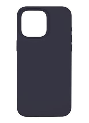 Чехол silicone case aa apple iphone 14 pro max dark blue