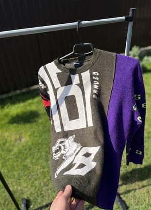 Меховой свитер от diesel