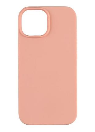 Чехол space silicone case full size aa apple iphone 15 grapefruit
