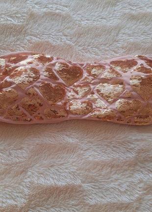 Верх купальника с пайетками