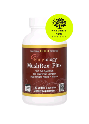 California gold nutrition, комплекс грибов полного спектра — 120 капсул