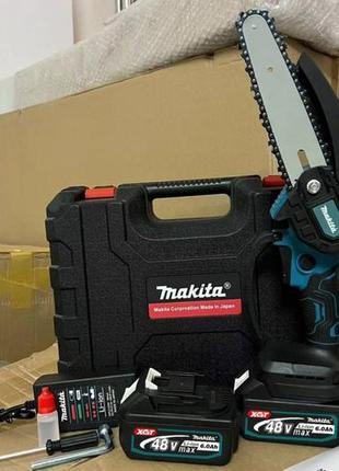 Аккумуляторная мини пила makita duc155z 48v, 2 акк. (10)