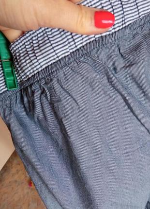 Хлопок домашние штаны унисекс/пижама5 фото