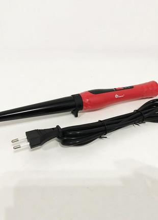 Плойка для накрутки локонів domotec ms-4907, конусні плойки для завивки fq-466 волосся, волосся