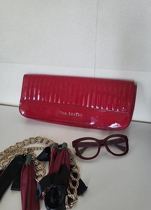 Клатч бордо