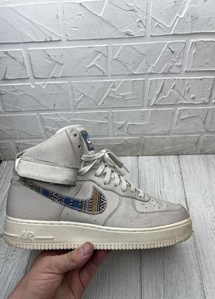 Кроссовки высокие nike air force hi dunk