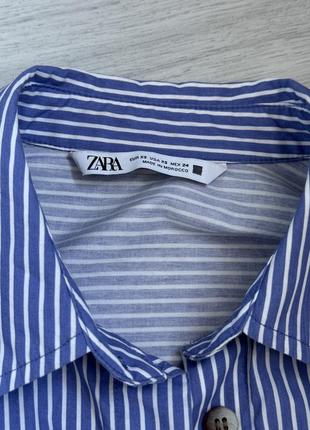 Сорочка zara оверсайз2 фото