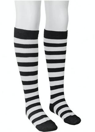 Гольфы полосатые белые