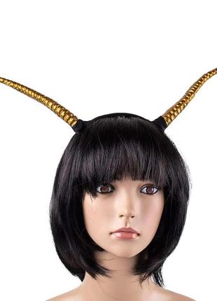 Роги демона асмодея на обручі золото