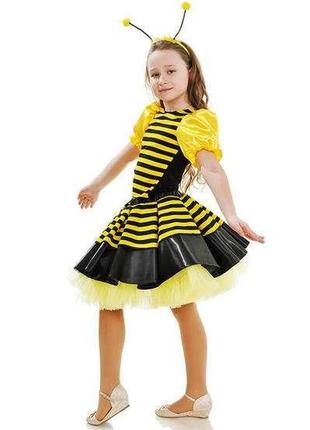 Костюм пчелки с юбкой-пачкой детский