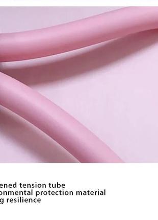 Тренажер эспандер трубчатый восьмерка для фитнеса wo-6 эспандер для дома