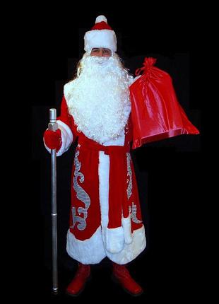 Костюм св.николая/д.мороза апликационный-1 р-р 50-62