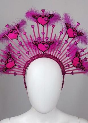 Обруч pink valentine
