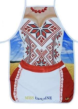 Украинка. фартук с приколом в подарочной коробке