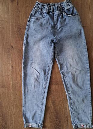 Джинси-моми для дівчинки