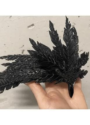 Тиара черная феникс new
